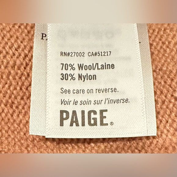 PAIGE NWT Cherise Knit Cut Out Turtleneck Sweater, Size S - Picture 12 of 14